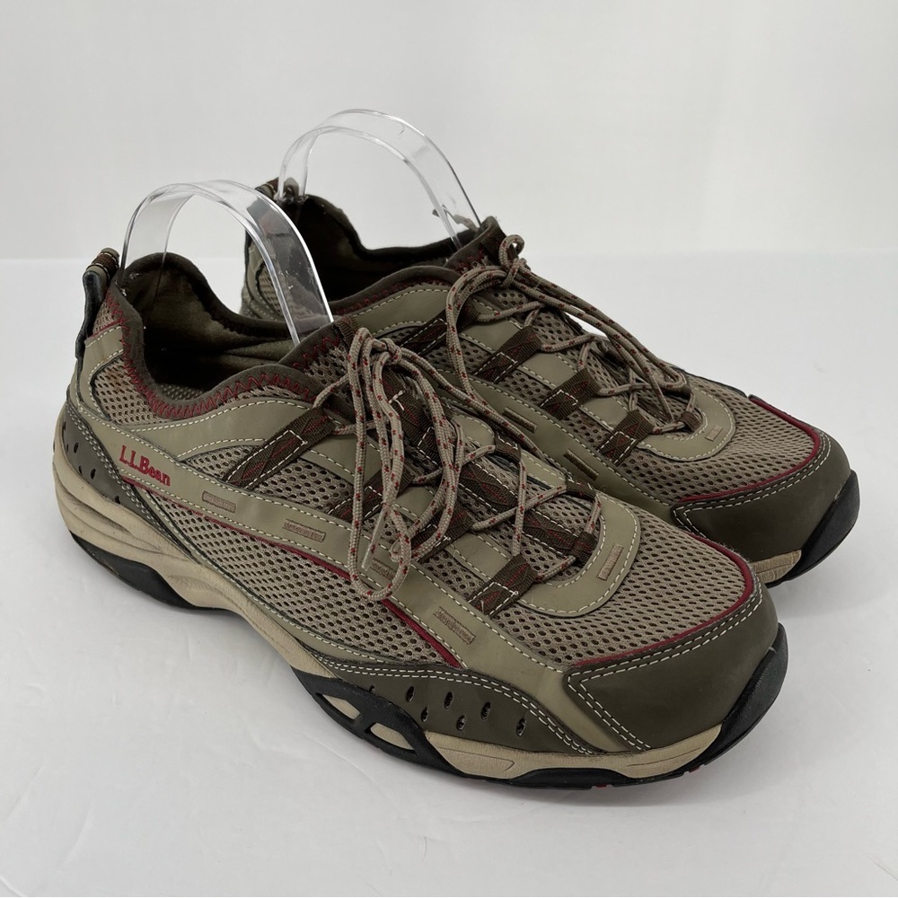 L.L. Bean Men’s Hiking Trail Mesh Shoes Size 10 Wide Outdoor Athletic Sneakers